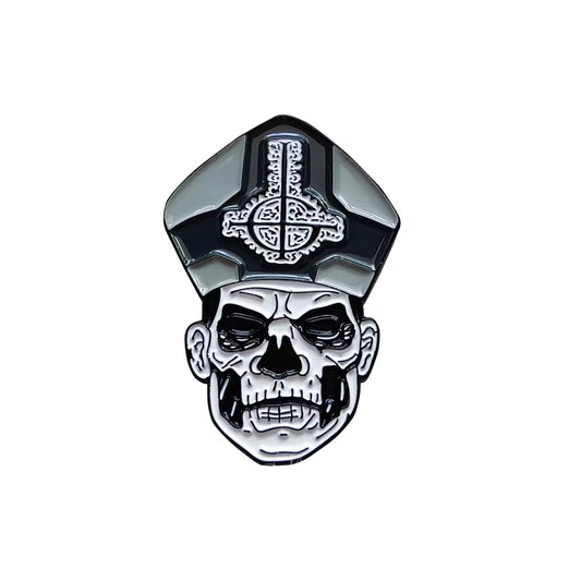 Ghost Enamel Pin