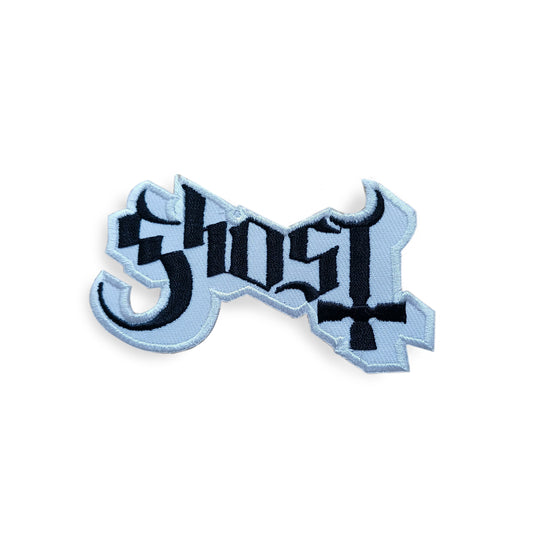 Ghost White Logo Woven Patch
