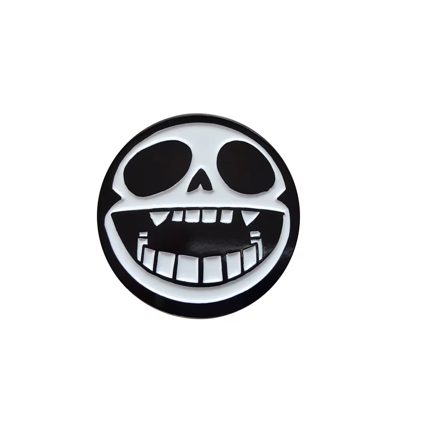 Gorillaz Noodles Skull Face Enamel Pin