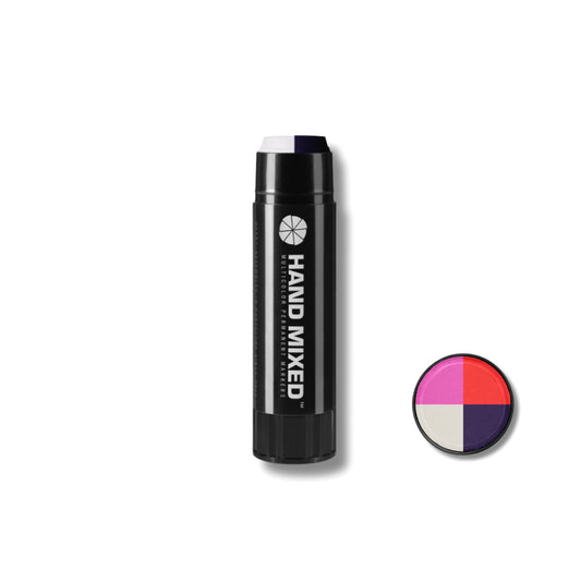 Hand Mixed / Lite 4 Cut Paint Stick - Berries