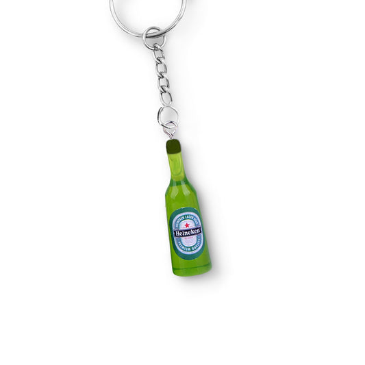 Heineken Beer Bottle Keyring