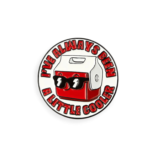 Threadheads / Chill Out Cooler Enamel Pin