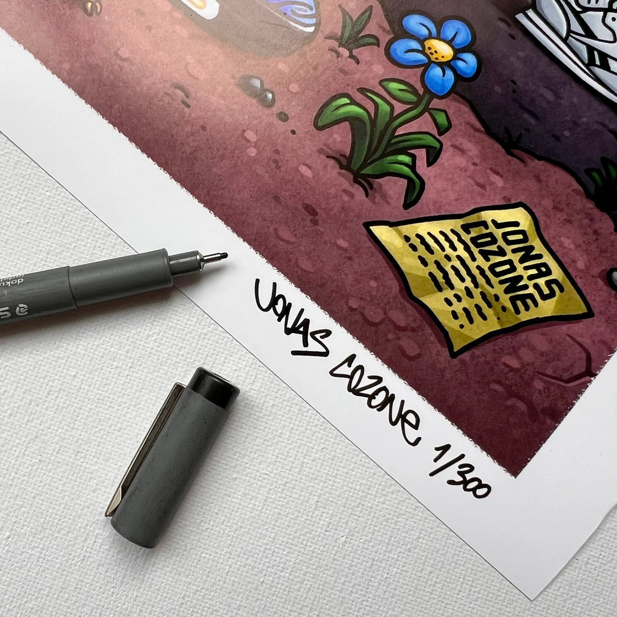 Jonas Cozone/ The Writers Bench Print