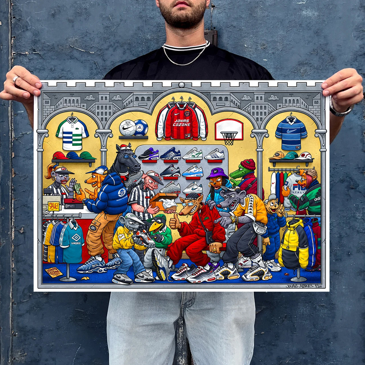 Jonas Cozone/ Y2K Shoppers Print