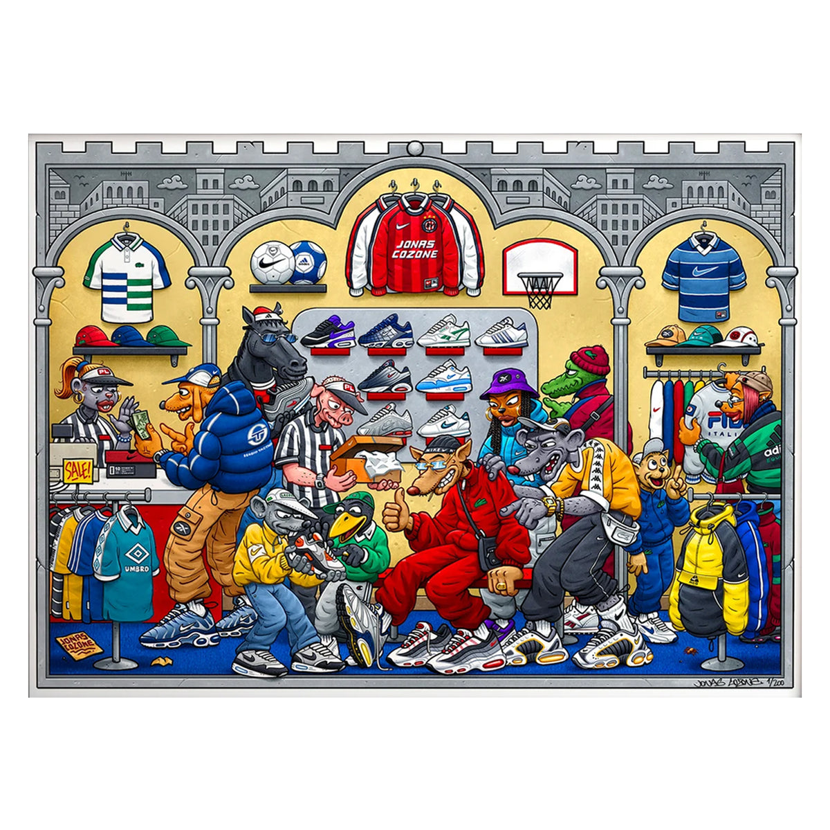 Jonas Cozone/ Y2K Shoppers Print