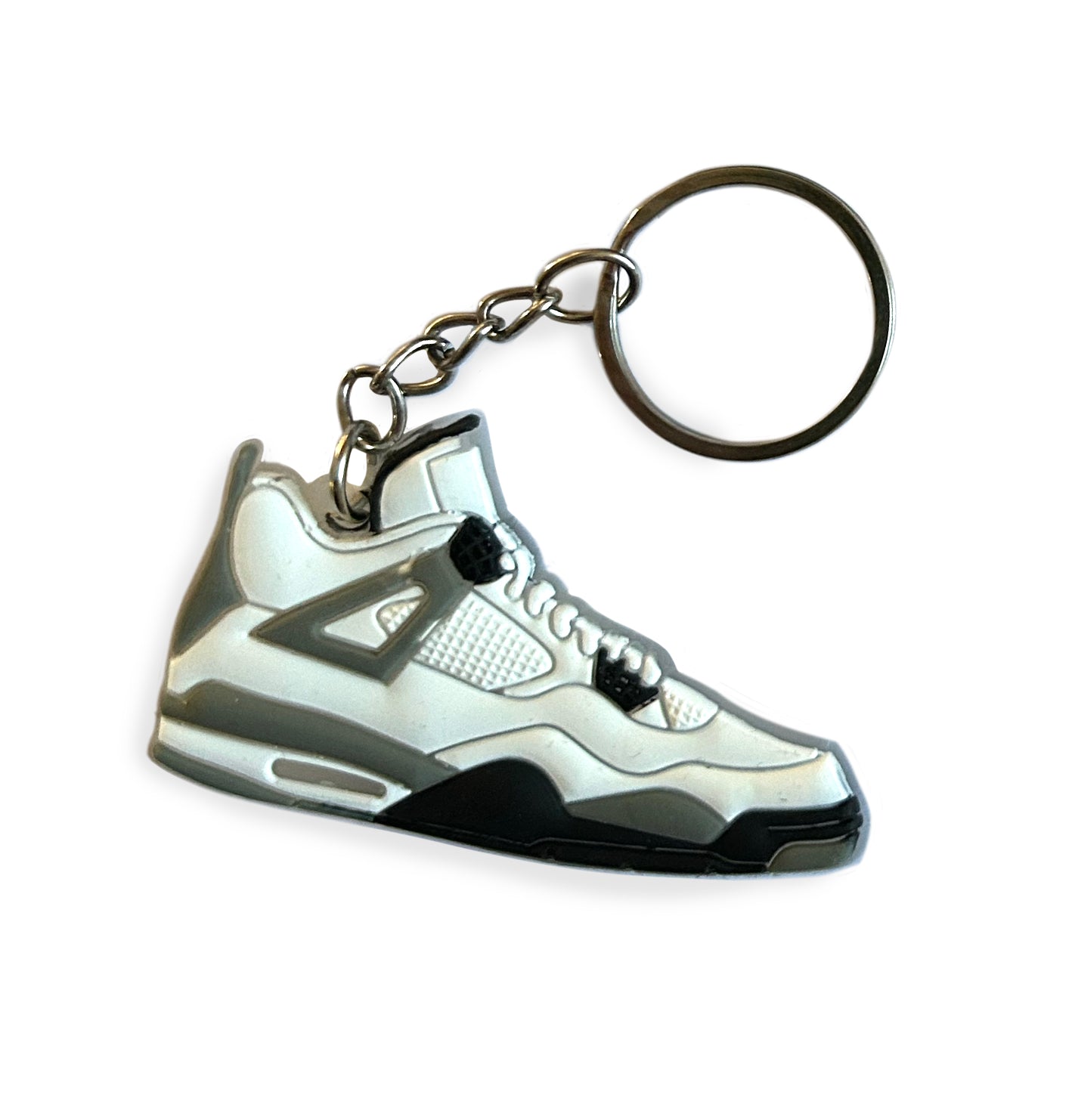 Jordan Sneaker wht/cement/blk Keyring