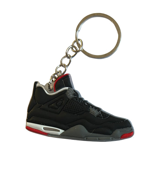 Jordan Sneaker blk/wht/red Keyring