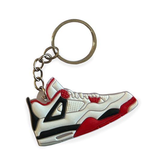 Jordan Sneaker wht/red/blk Keyring