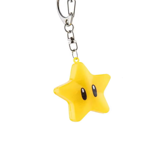 Light Up Star Keyring