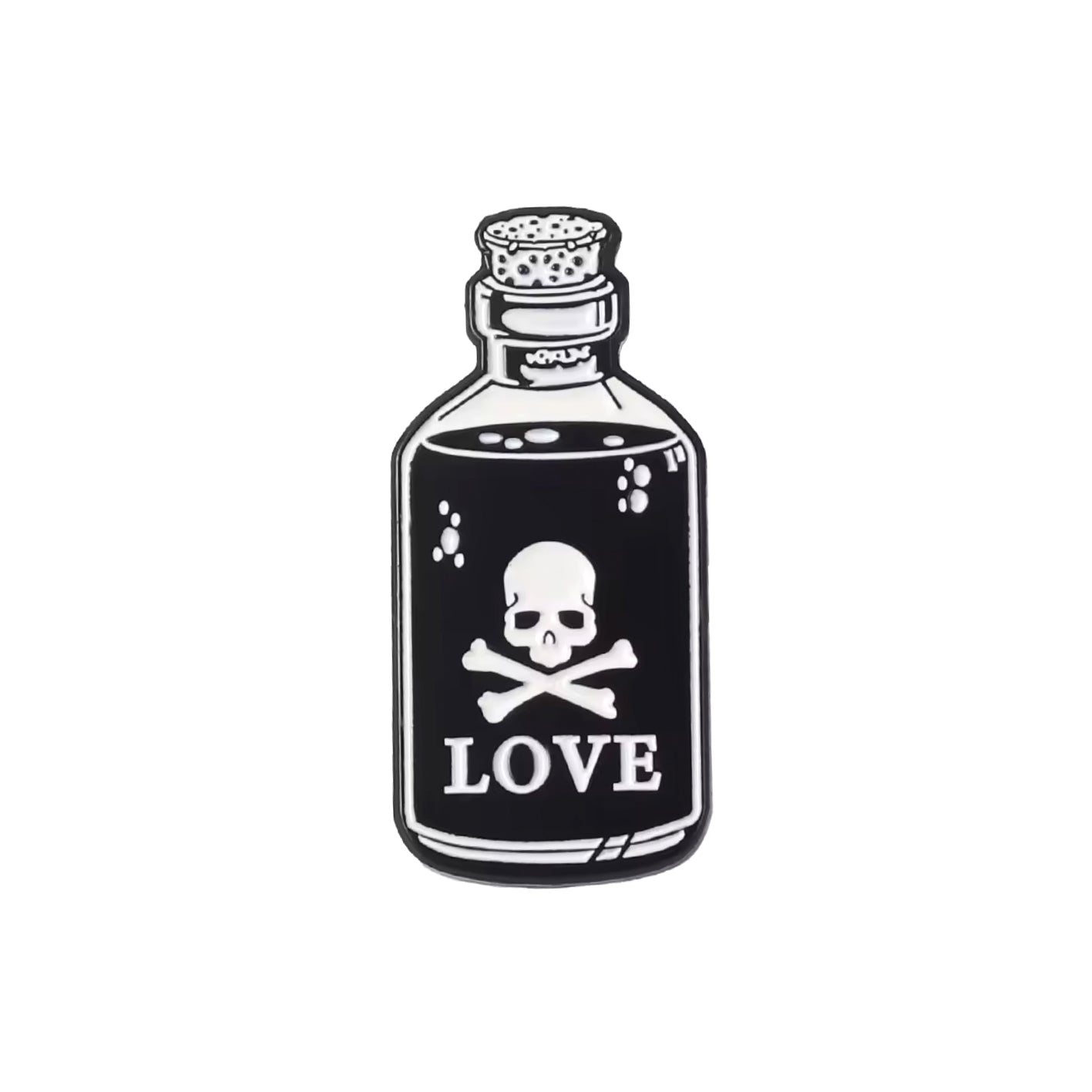 Love Potion Bottle Enamel Pin