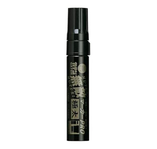 Magic Ink / Gaten Invincible 18mm Chisel Tip Black Marker