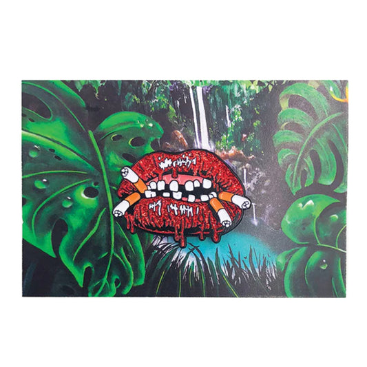 Makatron / Lips Enamel Pin