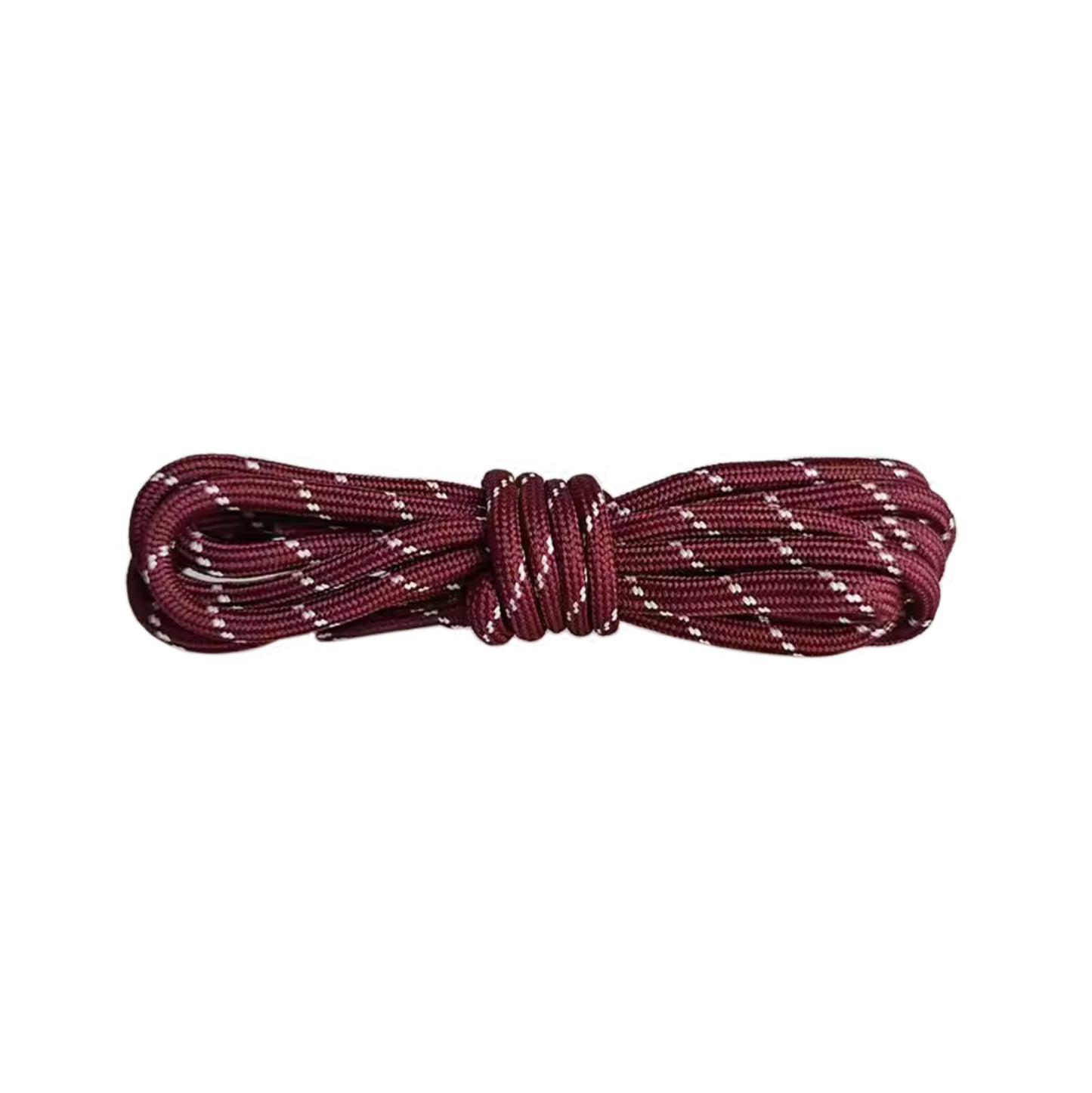 Raw Inc / 120cm Maroon & White Diamond Rope Laces