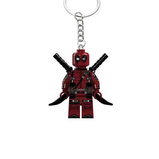 Deadpool Brick Keyring