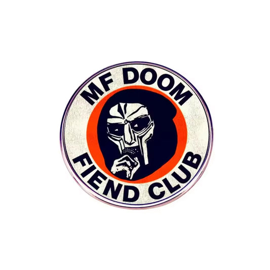 MF Doom - fiend club Enamel Pin