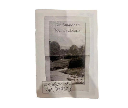 Minutes After Death / The Answer to your Problems A5 Zine