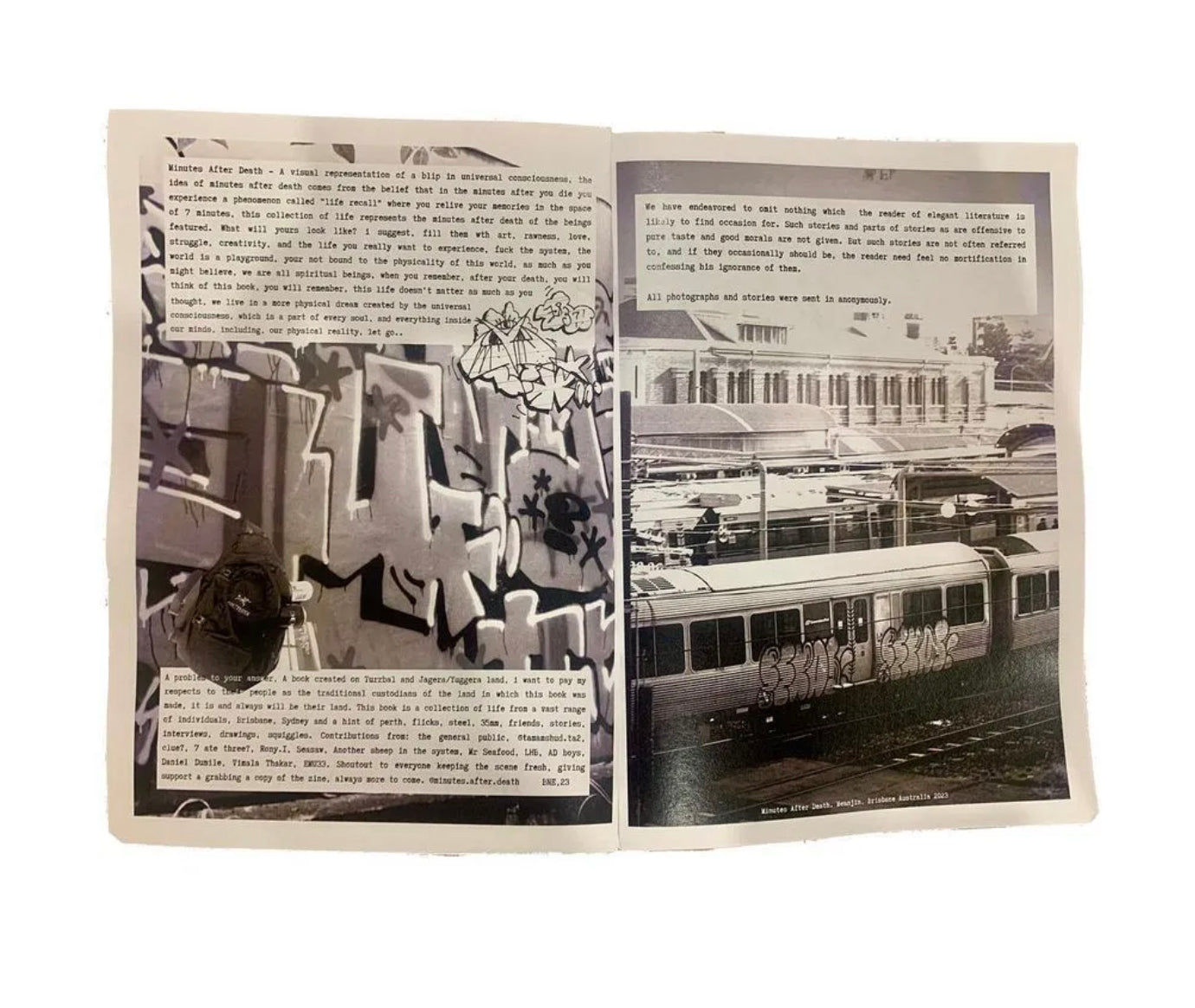 Minutes After Death / The Answer to your Problems A5 Zine