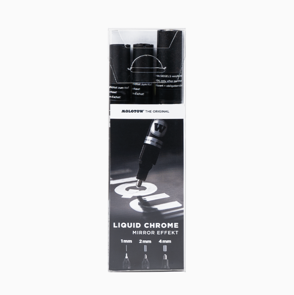 Molotow / Liquid Chrome 3pc Set