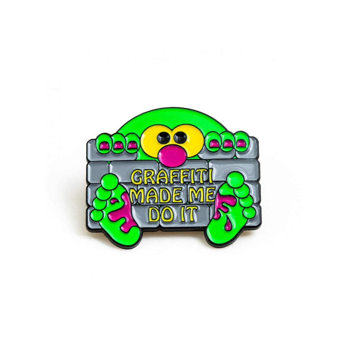 Montana Cans Graffiti Made Me Do It Enamel Pin