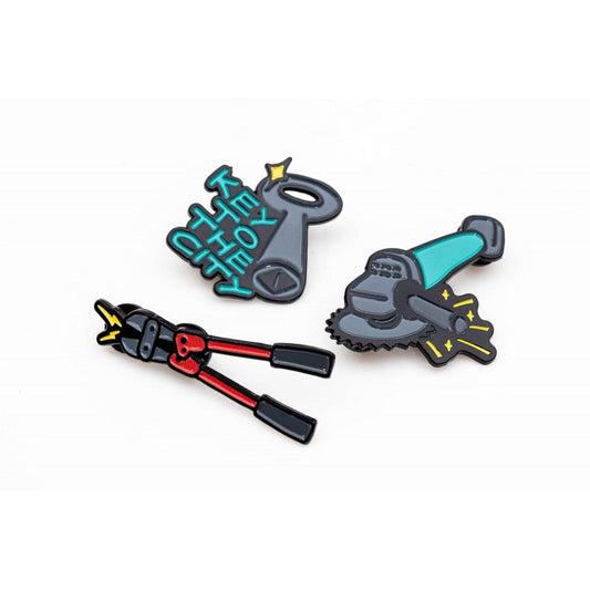 Montana / Keys To Success Enamel Pin Set