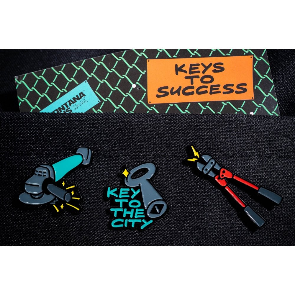Montana / Keys To Success pin set