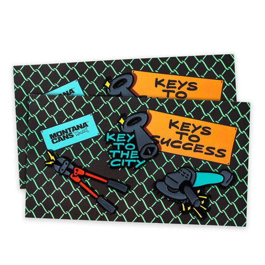 Montana / Keys To Success pin set