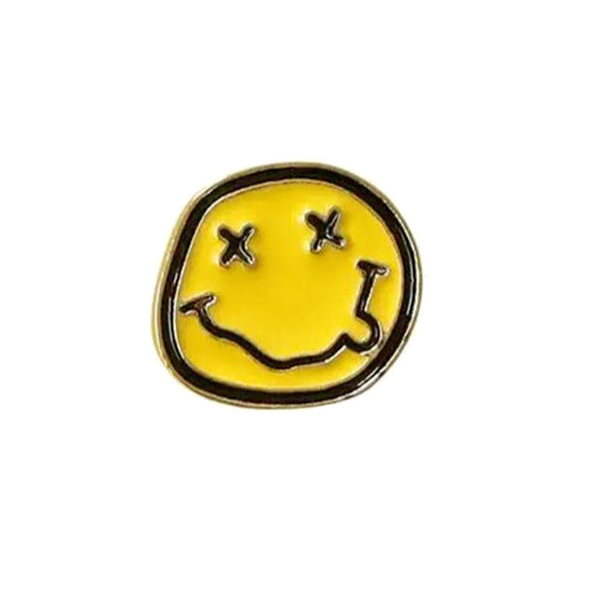 Nirvana Smiley Face Enamel Pin