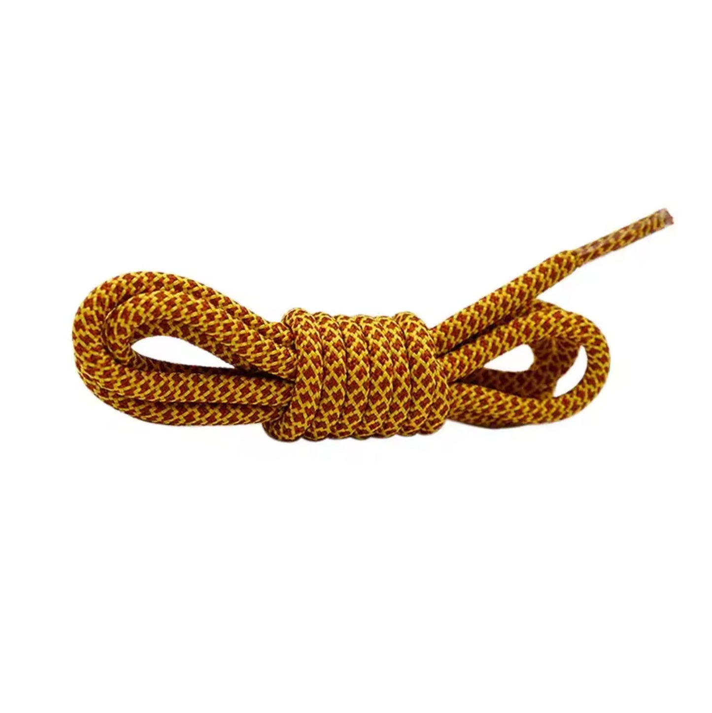 Raw Inc / 120cm Orange & Brown Diamond Rope Laces