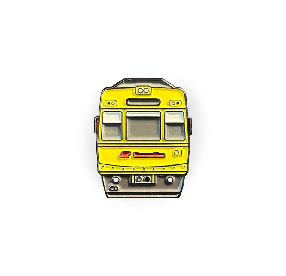 Peak Transit / Queensland SEQ EMU Train Enamel Pin – Raw Inc.Intl