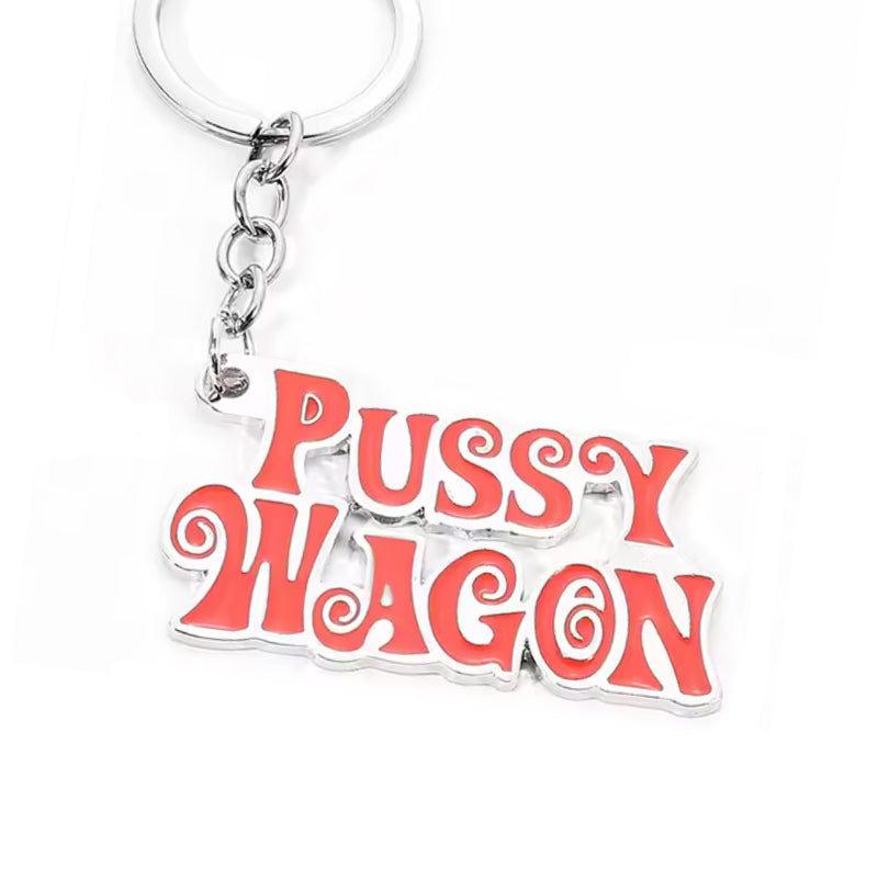 Pussy Wagon Keyring