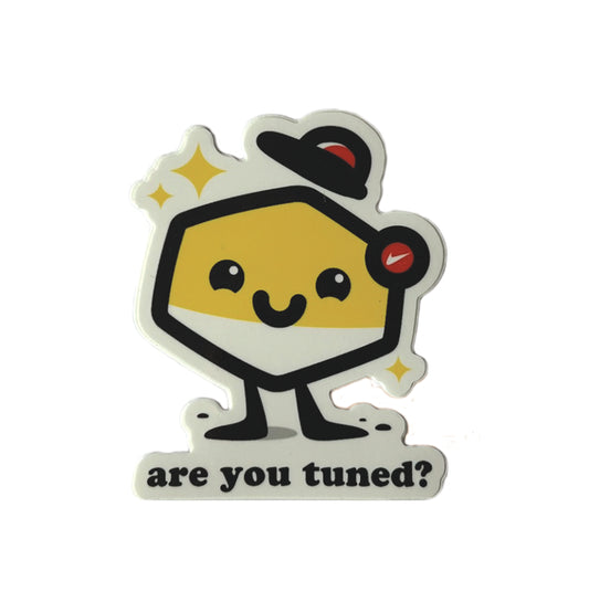 Raw Inc / Are You Tuned? sticker