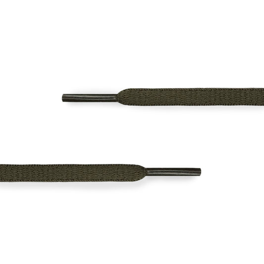 Raw Inc / 120cm Army Green Oval Flat Laces
