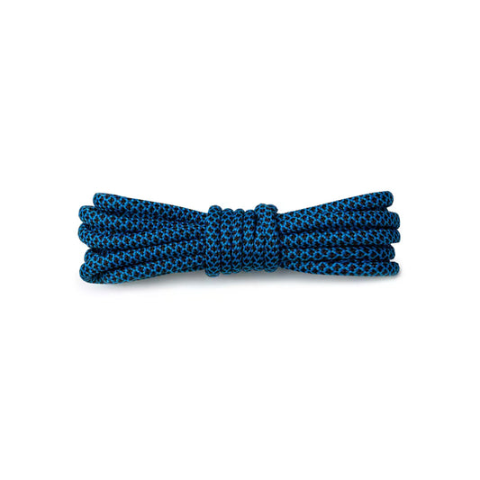 Raw Inc / 120cm Blue & Black Diamond Rope Laces