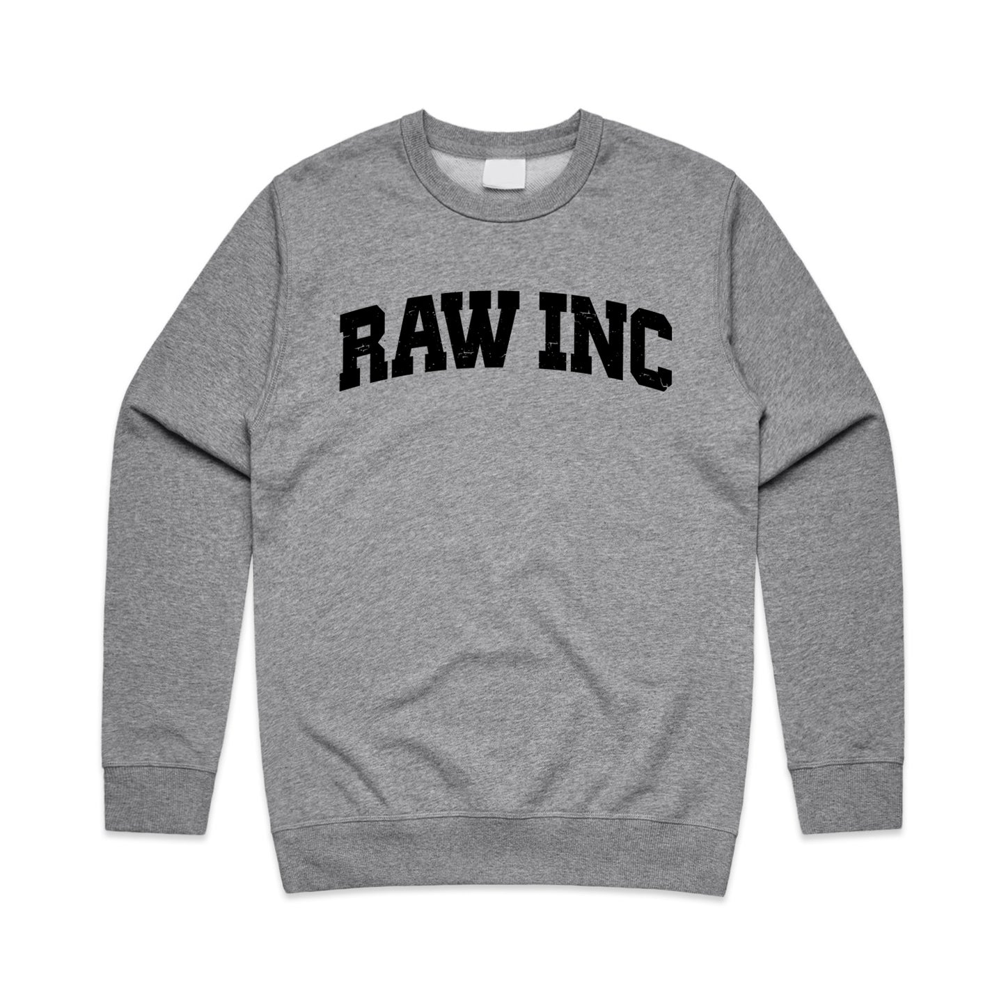 Raw Inc / Collage Grey Marl Crew Jumper