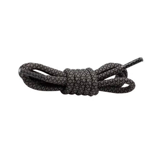 Raw Inc / 120cm Grey & Black Diamond Rope Laces