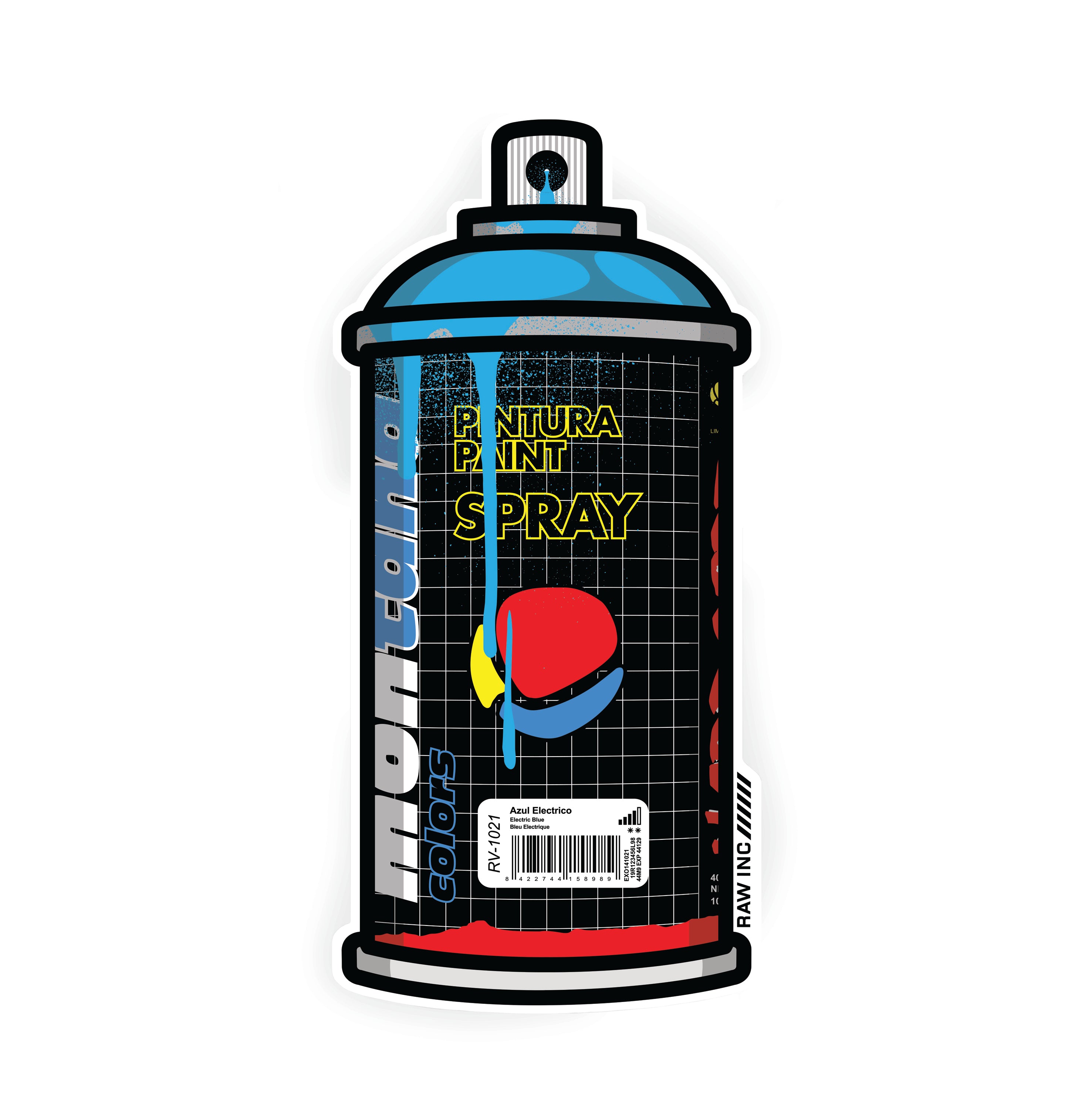 Raw Inc / Classic Hardcore can sticker – Raw Inc.Intl