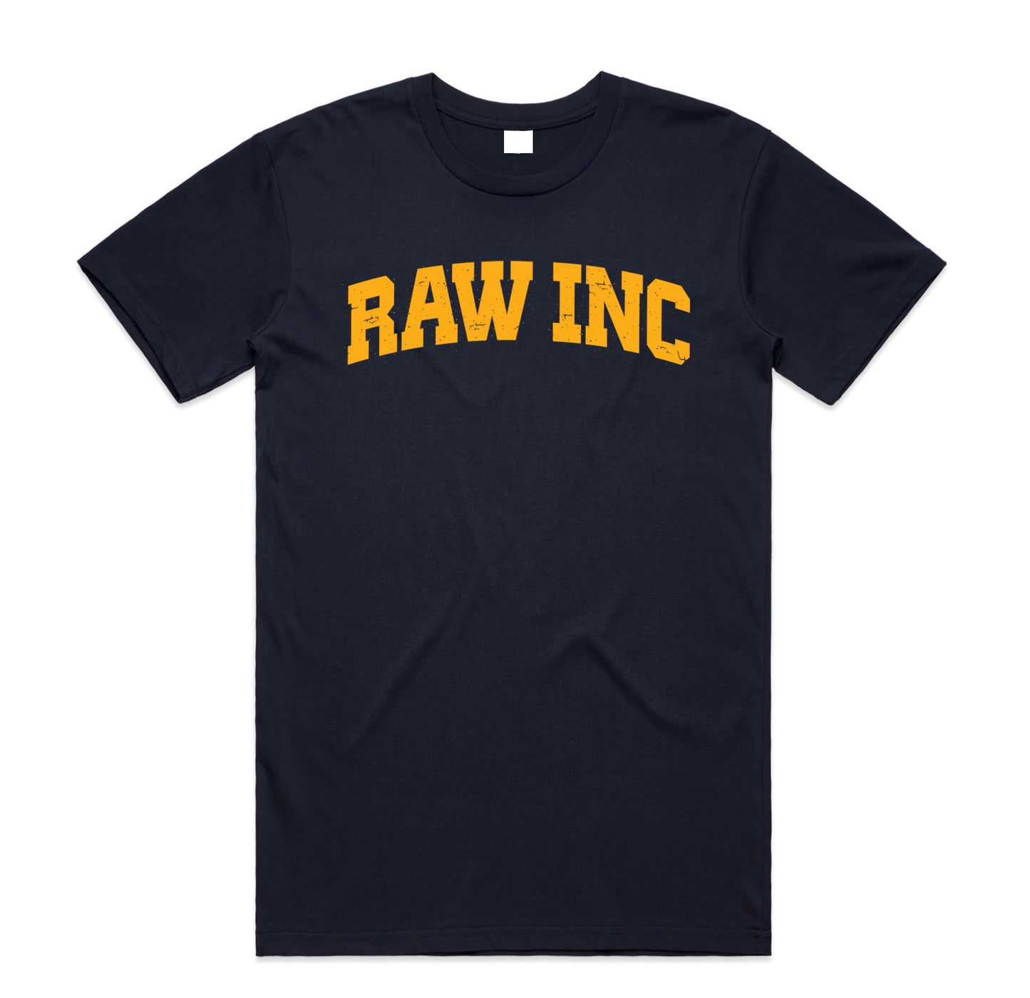 Raw Inc / College Navy Blue T-Shirt