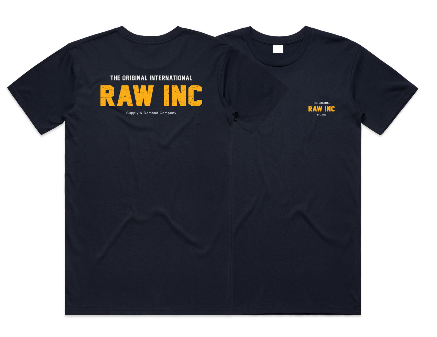 Raw Inc / The Original International Navy Blue T-Shirt