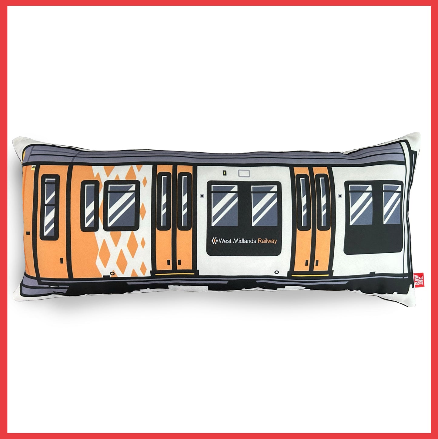 Raw Inc / UK BR323 West Midlands train cushion