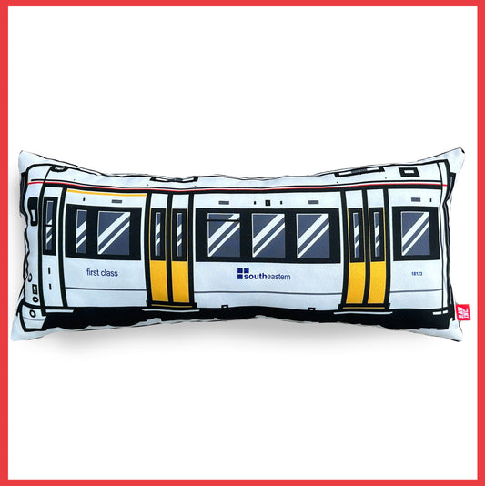 Raw Inc / England BR375 South Eastern white train cushion