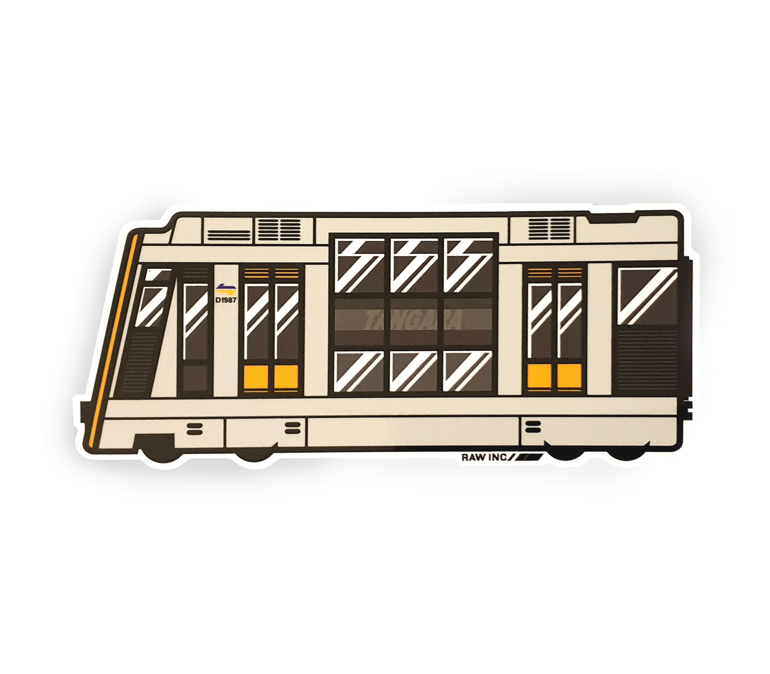 Raw Inc / Australian NSW T-Set Tangara train sticker – Raw Inc.Intl