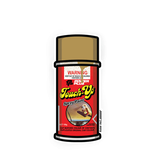Raw Inc / Classic Touch Up can sticker