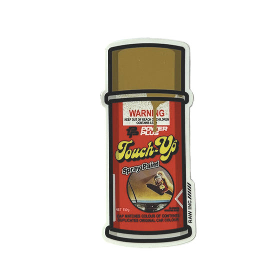 Raw Inc / Classic Touch Up can sticker