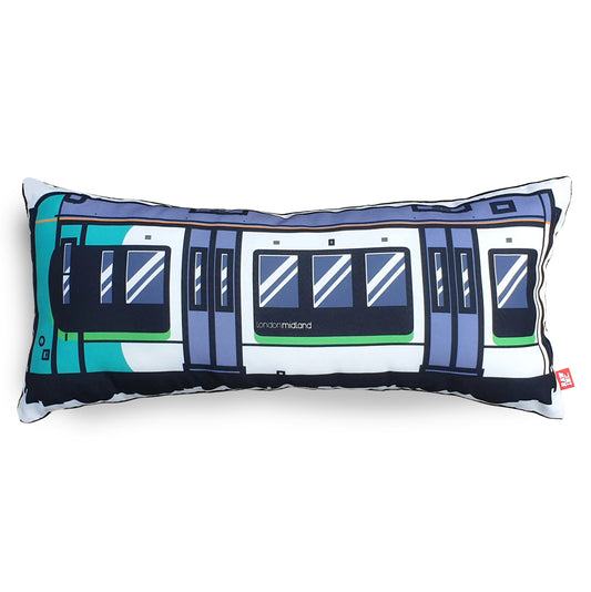 Raw Inc / England BR172 London Midland train 65cm cushion