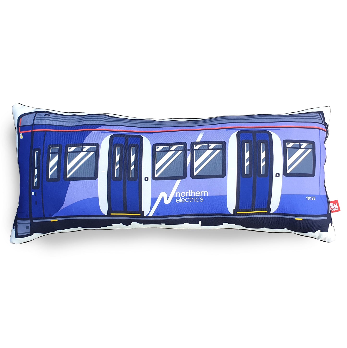 Raw Inc / England BR319 A Class Northern Electrics train 65cm cushion