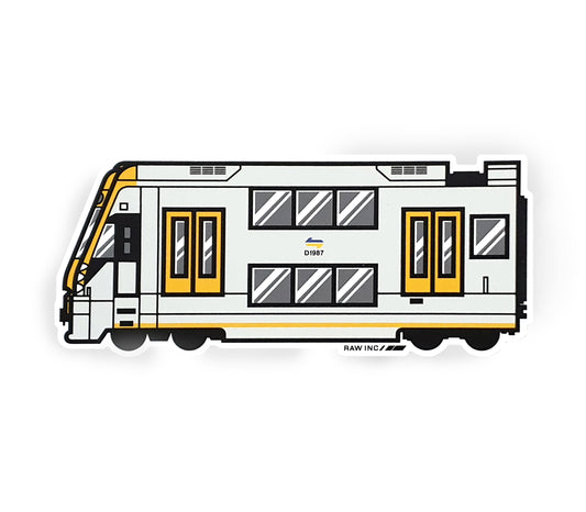 Raw Inc / Australian NSW Waratah train sticker