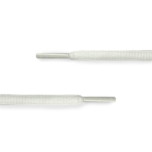 Raw Inc / 120cm White Oval Flat Laces