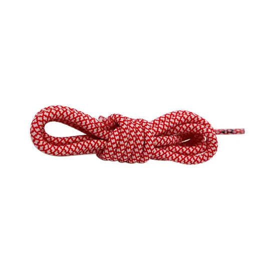 Raw Inc / 120cm Red & White Diamond Rope Laces