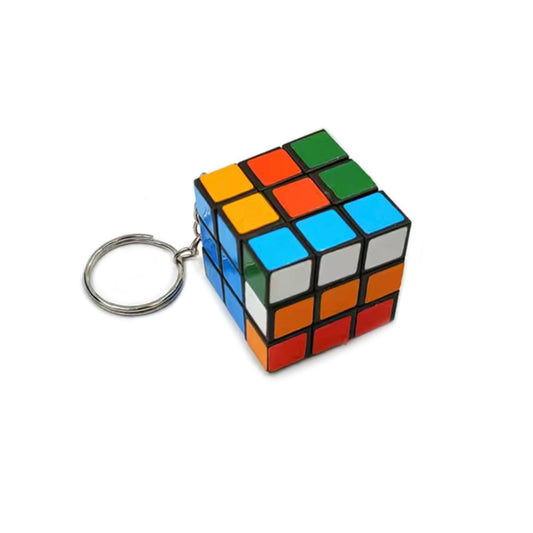 Rubik Cube Puzzle Keyring