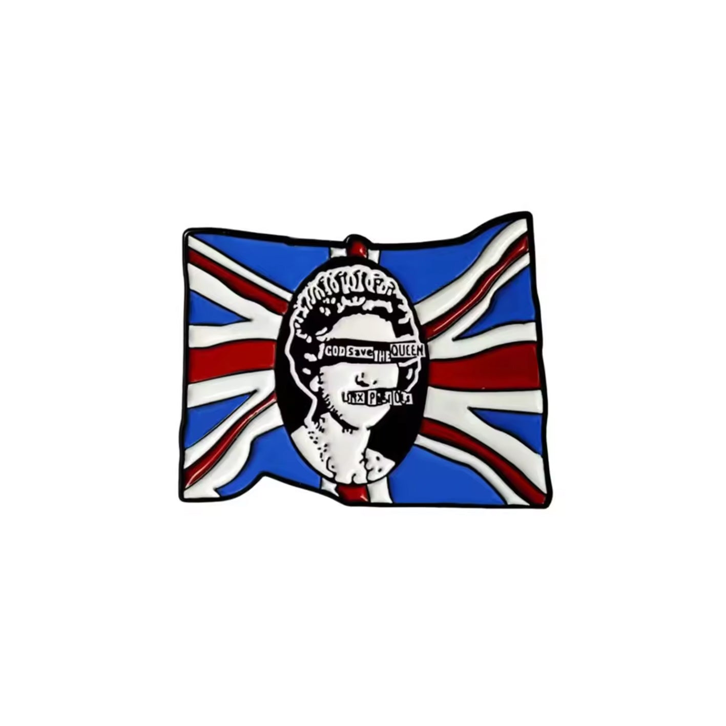 Sex Pistols - God Saved the Queen Enamel Pin